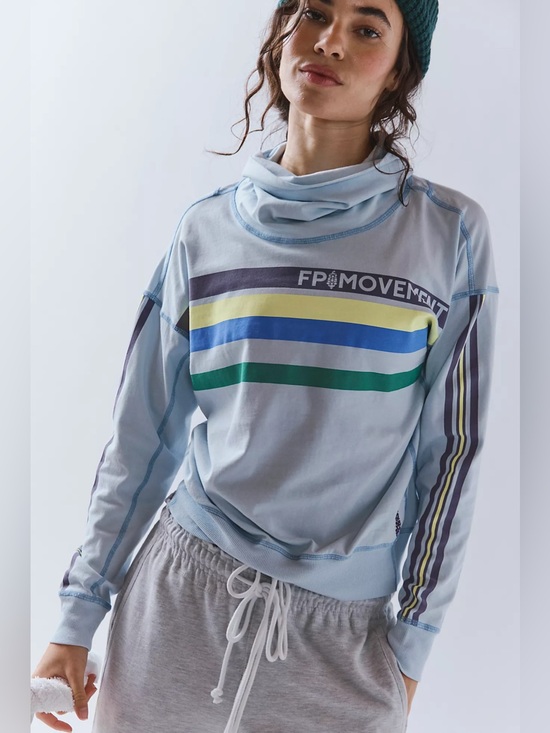 Free People Tops - NWT! FP Free People Movement Long Shot Mock Neck Sz XS & Small